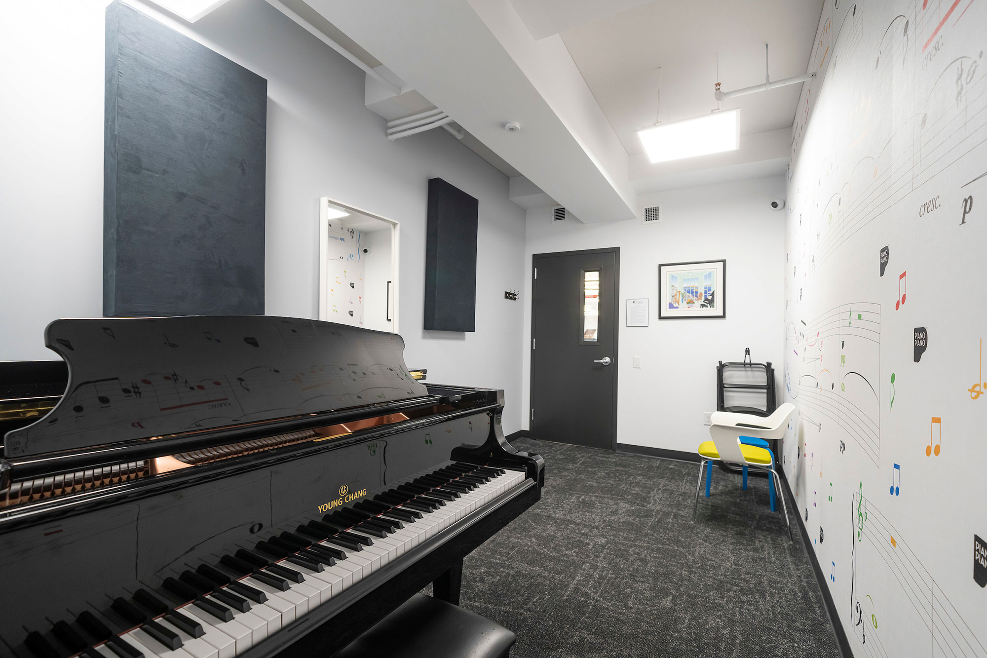 Mahler Studio at PianoPiano Rehearsal Studios