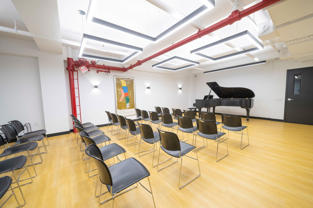 PianoPiano Theater set up for an audience